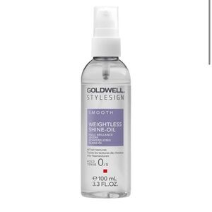 Goldwell Smooth Weightless Shine Oil 100ml Pump bottle.